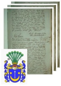 Jasiński herbu Sas 